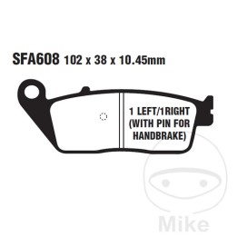 sintered brake pads hh scooter altn: 7875560