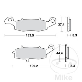 standard-bremsbeläge altn: 7378763