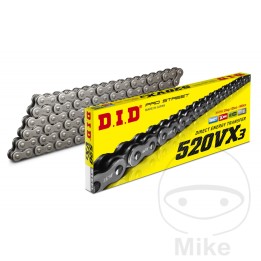 cadena abierta con enganche clip x-ring 520vx3/096