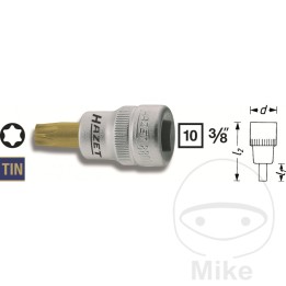 torx-bit-stecknuss 3/8 t45 43.5 mm
