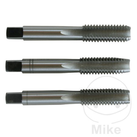set of 3 threaded bits for hand tools m10