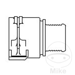 pack de 4 raccords pour radiateur nw25
