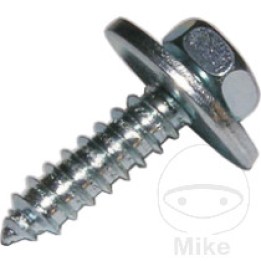 pachet 100 șuruburi pentru tablă cu șaibă 5.5 6901 16 mm