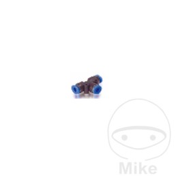 conector de tubo en t 8 mm