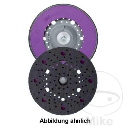 standard-mehrloch-polierscheiben-trägerplatte mit klettverschluss 150 mm m8