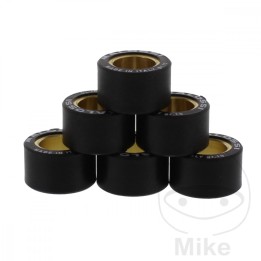 set of 6 variator rollers 12.0 g 19 x 15.5 mm