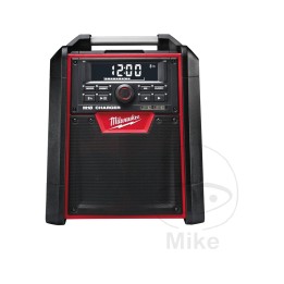 radio para taller con batería recargable 18v m18 rc-0