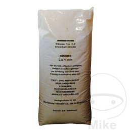 gránulos absorbentes de aceite iii/r bisorb 20kg