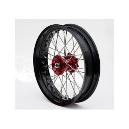 rueda delantera completa para moto race s/m 17x3,50