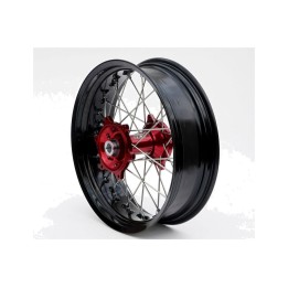 rueda trasera completa para moto race s/m 17x4,50