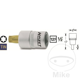 torx skruvmejselbits 1/2 t45 55 mm