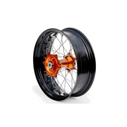 roda traseira completa para moto race s/m 17x4,50