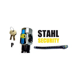 protikrádežový zámek na řídítka stahl