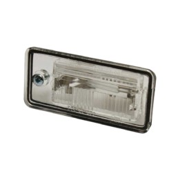 luz de matrícula con portalámparas incluido