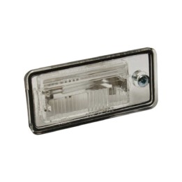 luz de matrícula con portalámparas incluido