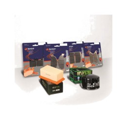kit de mantenimiento filtros de aceite, aire y pastillas de freno