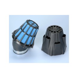 filtro de aire air box con tapa plástico 30° ø37mm