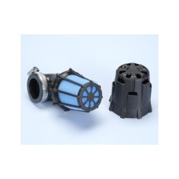 vzduchový filter air box small s plastovým vekom 90° ø32mm