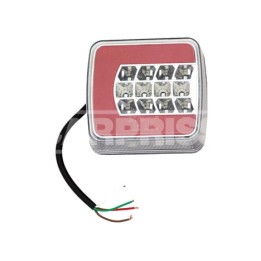 warnleuchte, hinten led fahrrad + spuranzeige , laser 16cm x 3.5cm x 10cm