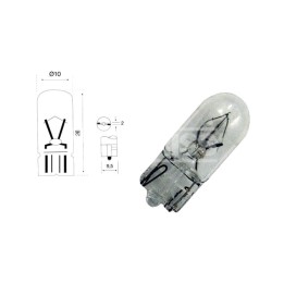 lampe pære w5w t10