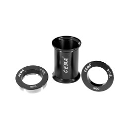 movimento centrale in acciaio cromato bb86-bb92 para sram dub