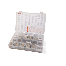κουτί ρουλεμάν από χρωμιωμένο χάλυβα 96 pcs