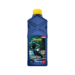 semi-synthetic motorcycle engine oil super dx4 10w-40 1l