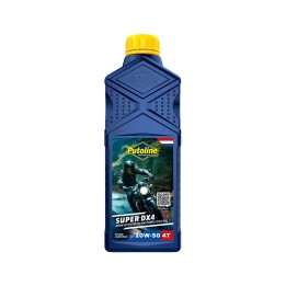 aceite de motor semi sintetico para moto super dx4 20w-50 1l