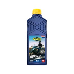 aceite de motor semi sintetico para moto scooter 4t 5w-40 1l