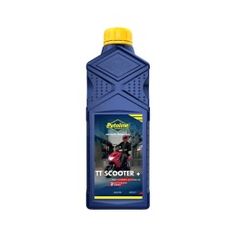 aceite de motor sintetico para moto 2t tt scooter 1l
