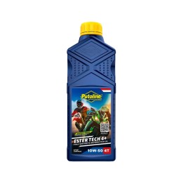 aceite de motor sintetico para moto ester tech syntec 4 10w-50 1l