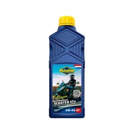 aceite de motor sintetico para moto ester tech scooter 4t 5w-40 1l