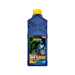 aceite de motor sintetico para moto mezcla 2t mx 9 1l