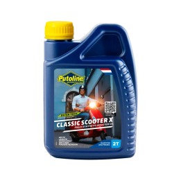 aceite de motor sintetico para moto mezcla classic scooter-x 1l