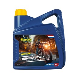 aceite de motor para moto formula v-twin 20w-40 4l