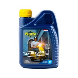 aceite de motor sintetico para moto mezcla classic scooter 1l