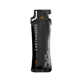 caffeine-free orange flavor gel with carbohydrates 30 x 50ml