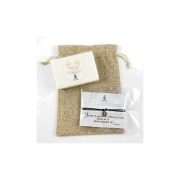 pack sapone e bracciale nera da monastero - regalo, dettaglio, set, ricordo monjas benedictinas monasterio santa cruz sahagún