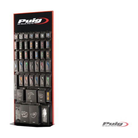 espositore metallico componenti hi tech