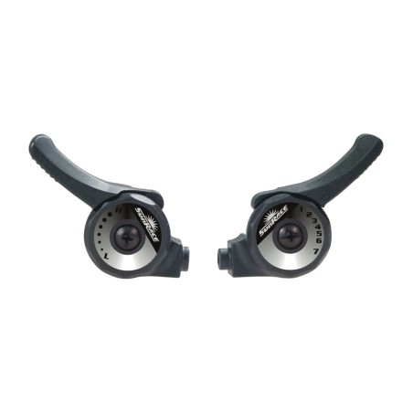 sun race m20 index 7v right shift control with cable and fixation on ø 22mm handlebars