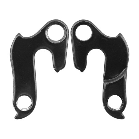 forged aluminum bicycle derailleur hanger with anodized coating