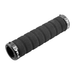 juego de puños neopreno negro 130mm bici bicicleta