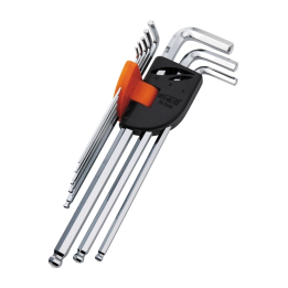 kit, 8 allen wrenches, with final ball, bicycle 2 2 5 3 4 5 6 8 10