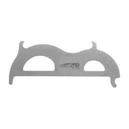 meter + chain hook, steel, bicycle tb-3326