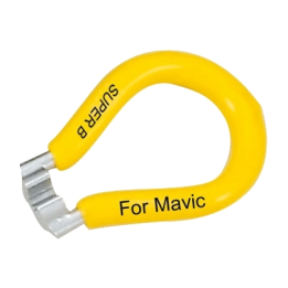 high precision mavic radio key | vinyl handle for greater comfort | nickel plated steel