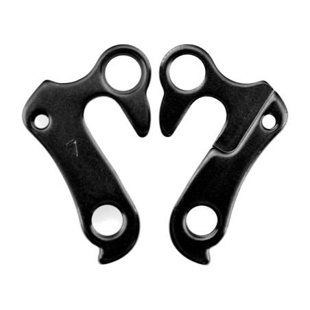 v bike bicycle derailleur hanger - compatible with mtb, road, city, bmx, e-bike, children, gravel, cyclocross and trekking/touring