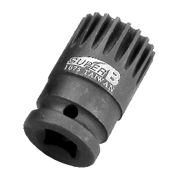 wrench, extractor, pedalier stem, shimano, striated isis 20 teeth bicycle tb-1075