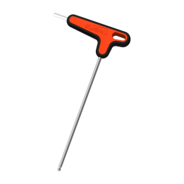 wrench, in t, l, allen, with handle 6 mm