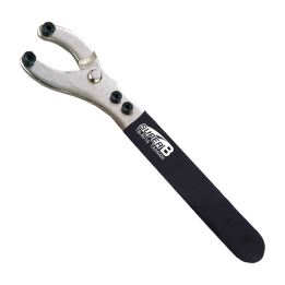 2 in 1 wrench for bottom bracket and bicycle sprocket cartridge cups | super b tb-8018