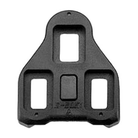 black road cleats fixed system compatible with pedals look vp-blk1